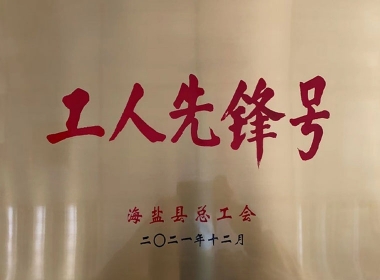 2021海盐县工人先锋号