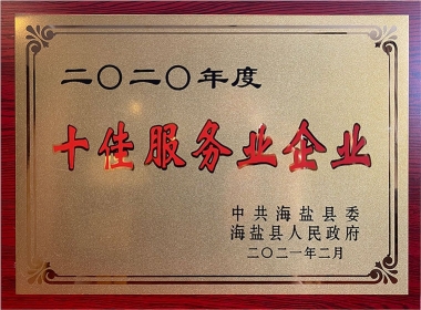 2020年度十佳服务业企业