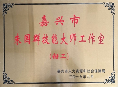 2019嘉兴市朱国群手艺巨匠事情室