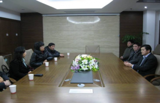 海盐县总工会向导莅临公司指导工会事情