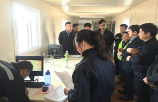 “万”千工程｜公司对田湾项目部QHSE举行团结检查